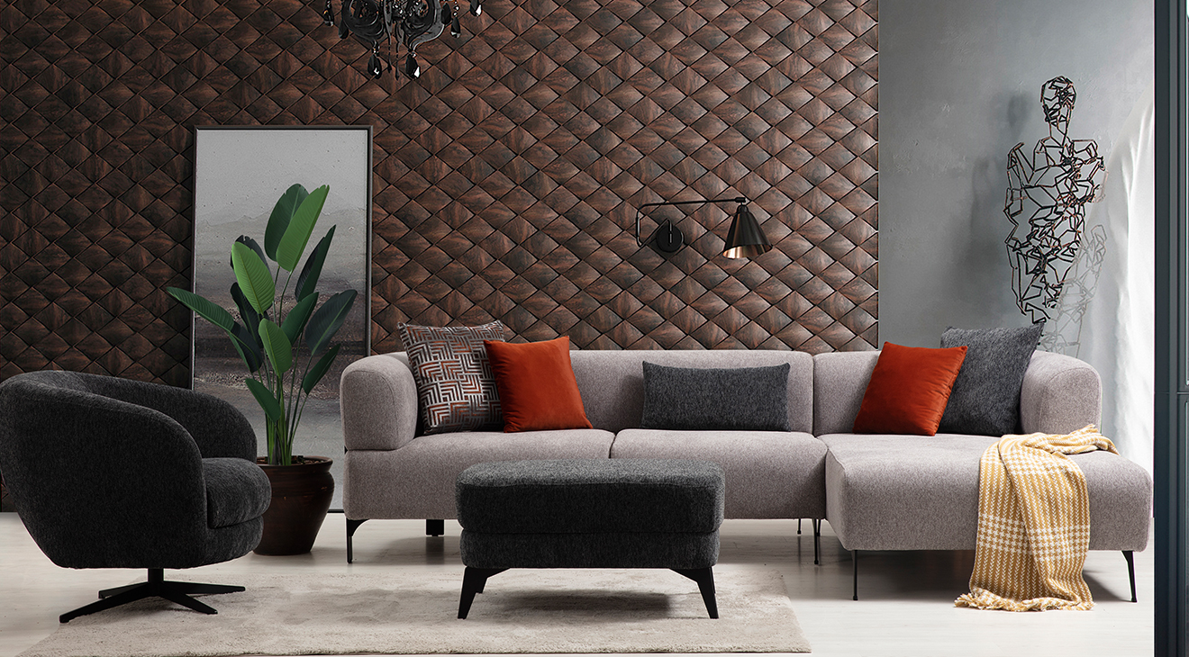 Cratos Köşe Koltuk Takımı Köşe Koltuk