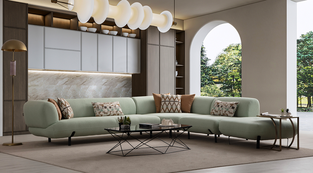 Manetti Relaks Orta Köşe Koltuk Takımı Köşe Koltuk