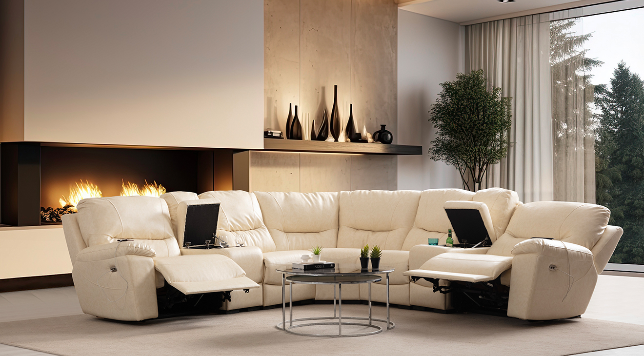 Ravella Modern Köşe Koltuk Takımı Modern Köşe Takımları