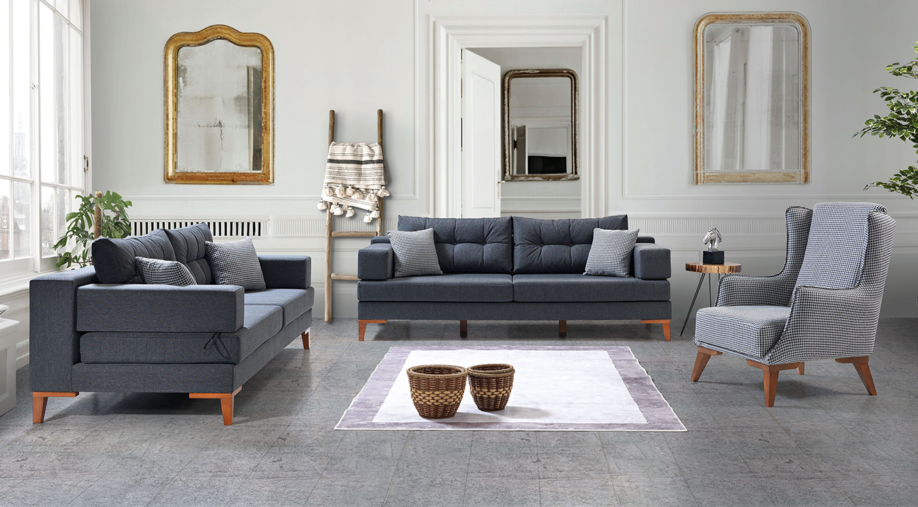 Arena Köşe Olabilen Modern Koltuk Takımı Modern Köşe Takımları