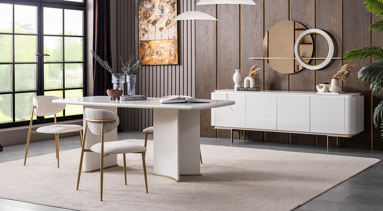 Lena Modern Yemek Odası Takımı Yemek Odası
