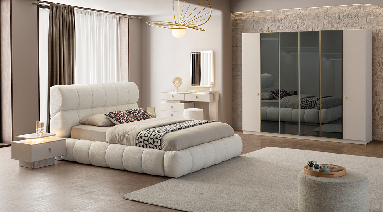 Tetra 6 Kapaklı Yatak Odası Takımı Yatak Odası