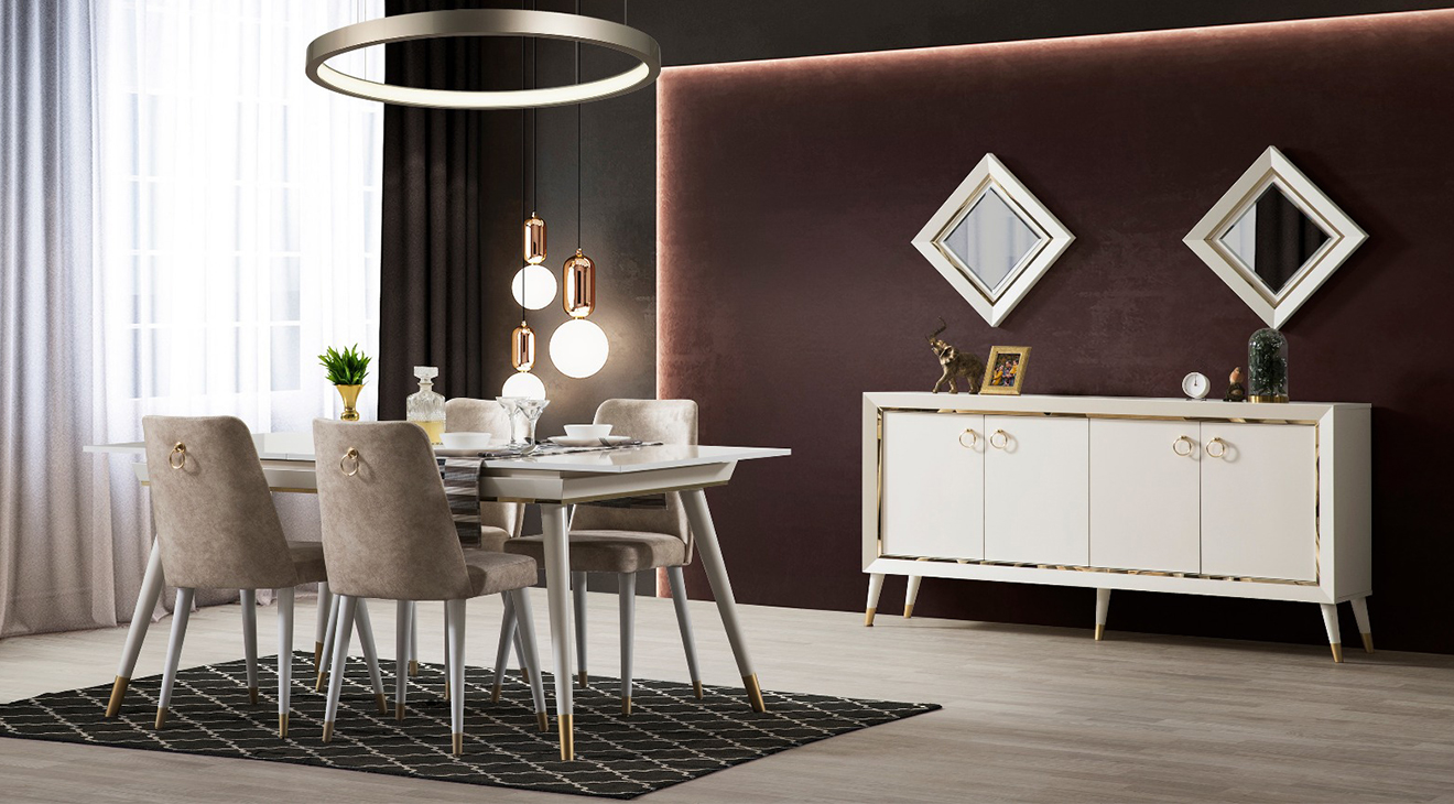 İnci Aytaşı Yemek Odası Takımı Yemek Odası