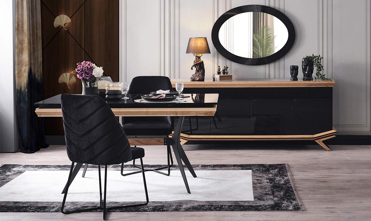 Okyanus Ahşap Yemek Odası Takımı Yemek Odası