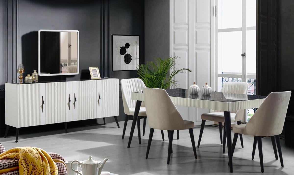 Nobel Aytaşı Yemek Odası Takımı Yemek Odası