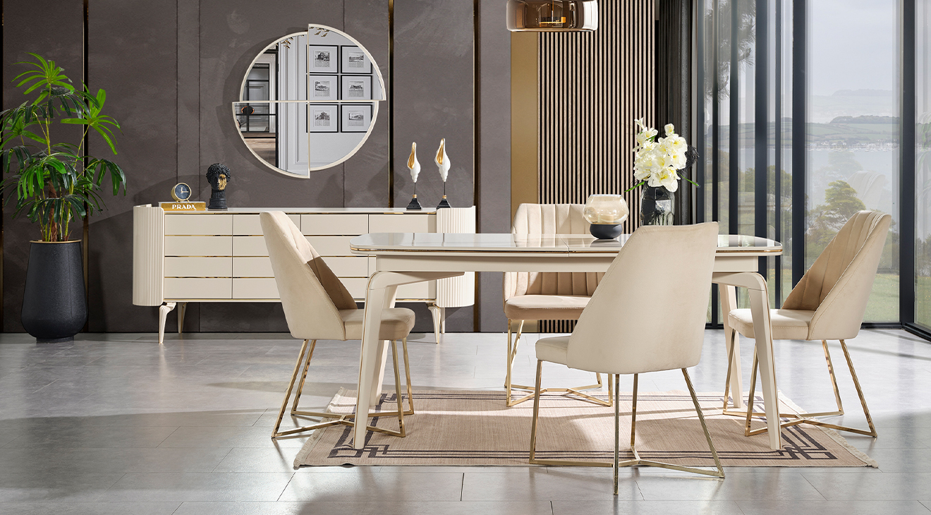 Karya Modern Yemek Odası Takımı Yemek Odası