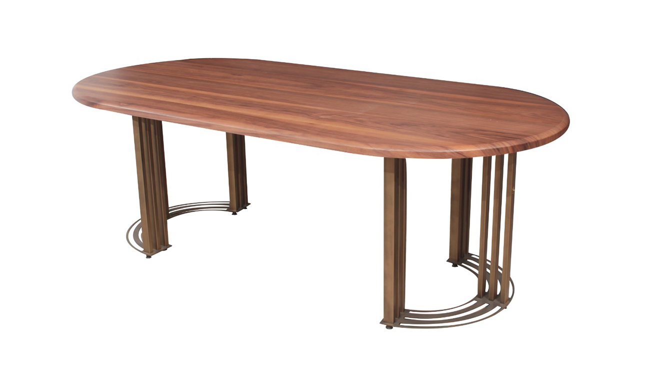 Lizbon Ceviz Masa Masa Sandalye