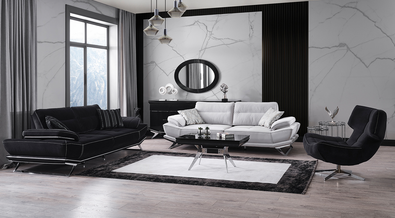 Wow Yataklı Metal Ayaklı Koltuk Takımı