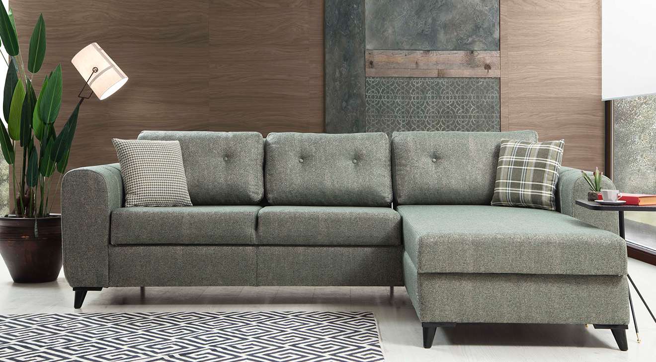 Fiona Yataklı Sandıklı Köşe Koltuk Takımı Yataklı ve Sandıklı Koltuk Takımları