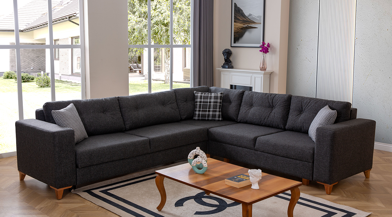 Kumsal Köşe Koltuk Takımı Köşe Koltuk