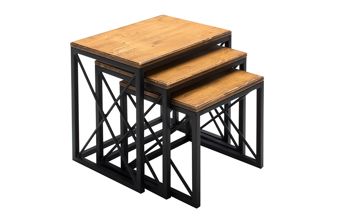 İron Zigon Sehpa Zigon Sehpa