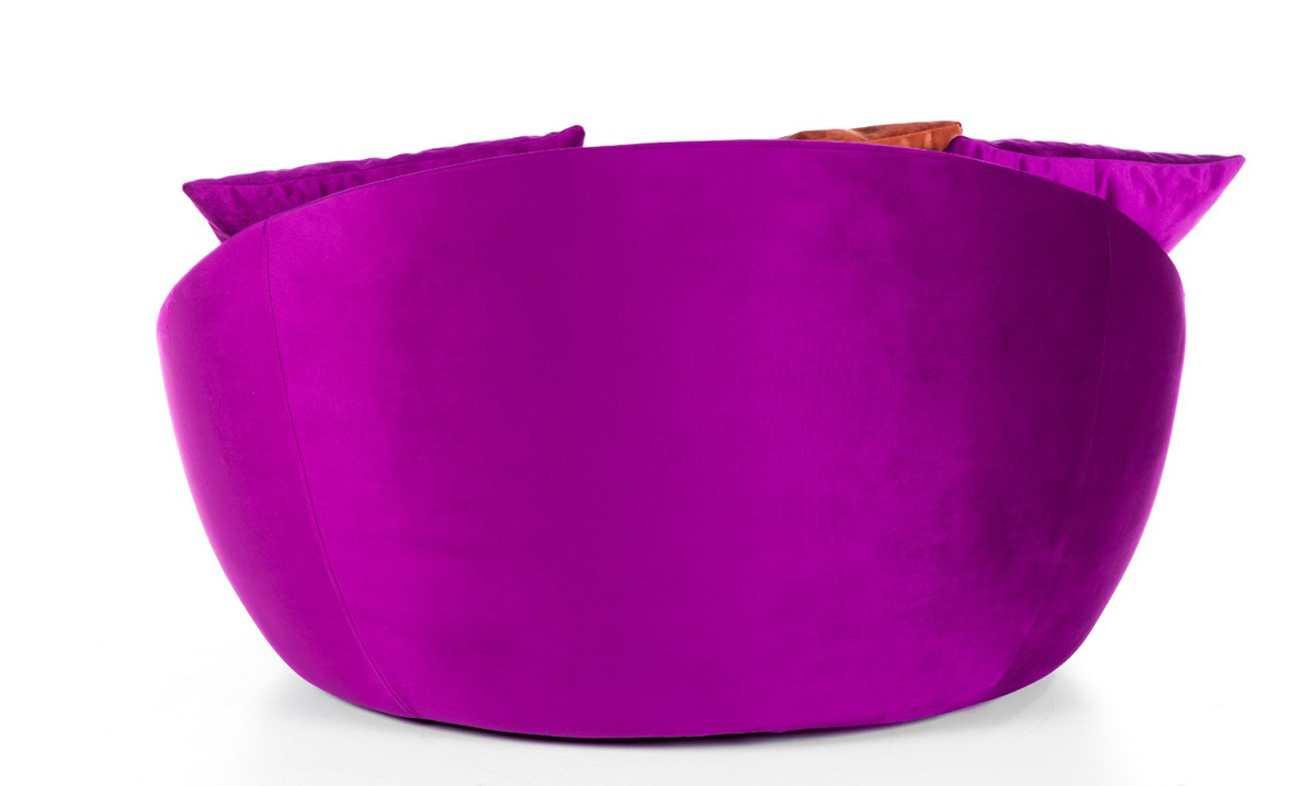 Fotelja Mor Berjer Tekli Koltuk