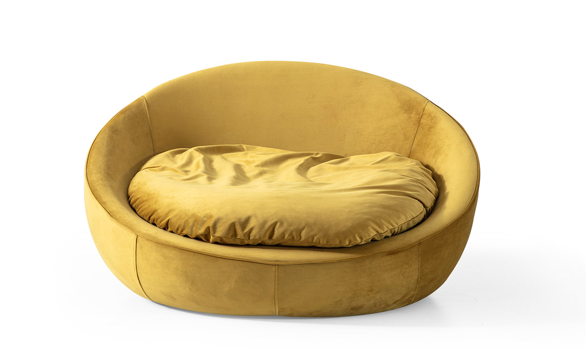 Fotelja Sarı Berjer Tekli Koltuk