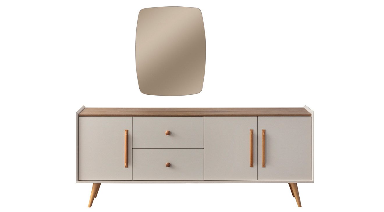 Giza Ahşap Ayaklı Yemek Odası Takımı Yemek Odası