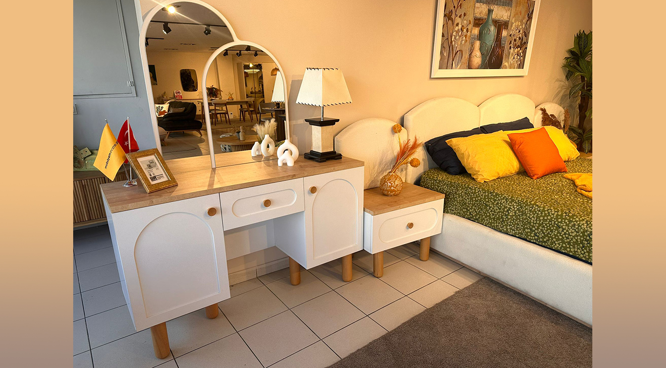 Bohem Aytaşı 6 Kapaklı Yatak Odası Takımı Yatak Odası