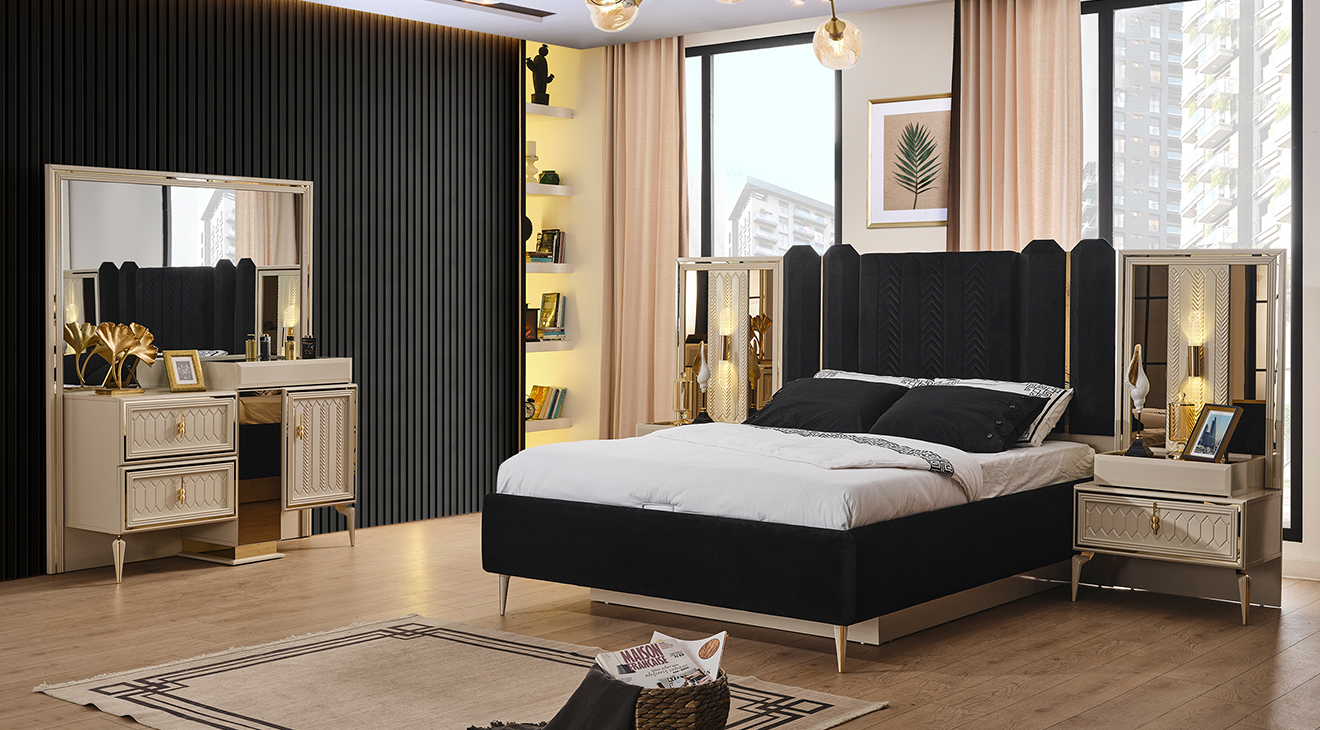 Velar 6 Kapaklı Yatak Odası Takımı Yatak Odası