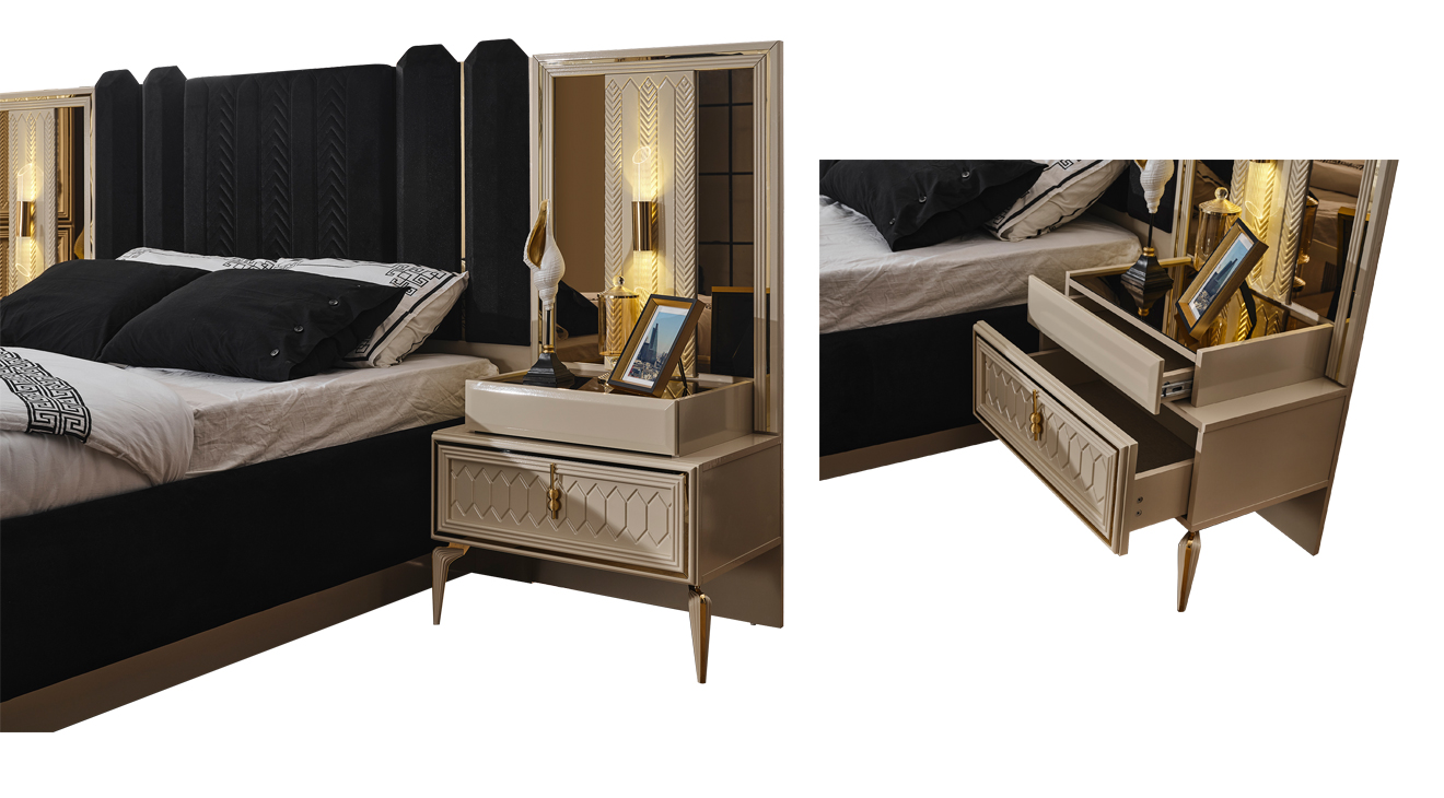 Velar 6 Kapaklı Yatak Odası Takımı Yatak Odası