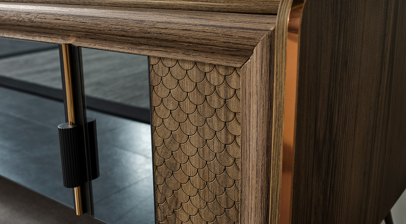 Retro Ceviz Tv Ünitesi TV Ünitesi