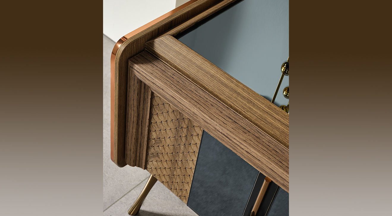 Retro Ceviz Tv Ünitesi TV Ünitesi