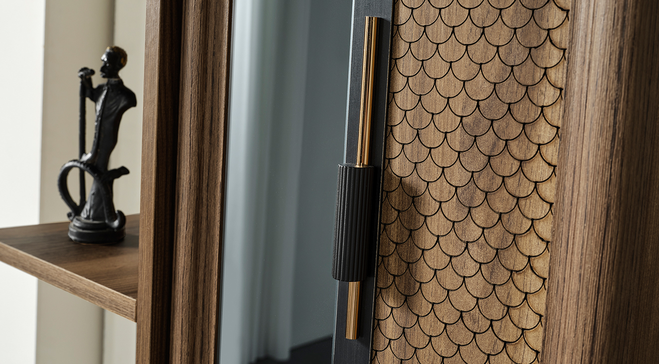 Retro Ceviz Tv Ünitesi TV Ünitesi