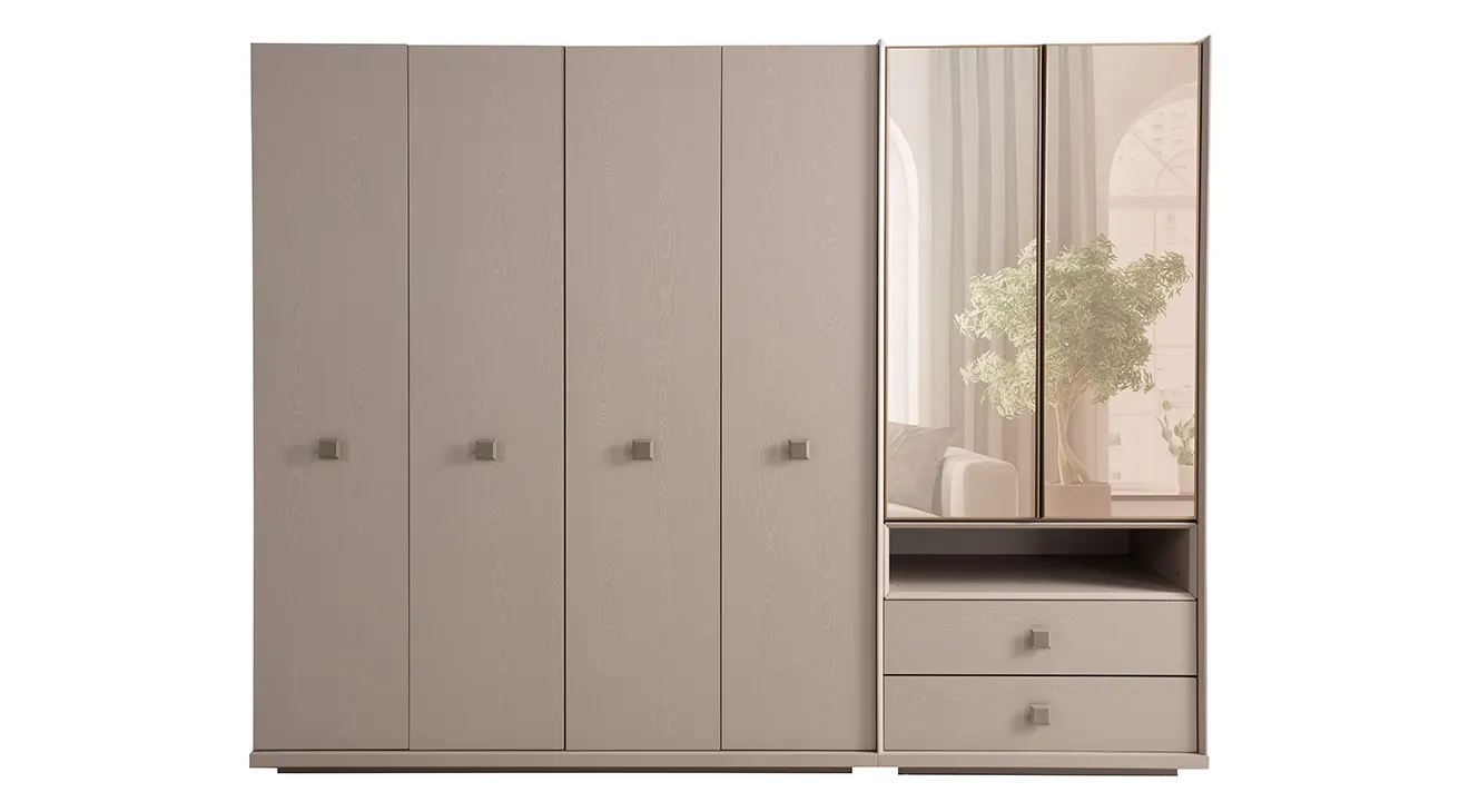 İnci 6 Kapaklı Yatak Odası Takımı Yatak Odası