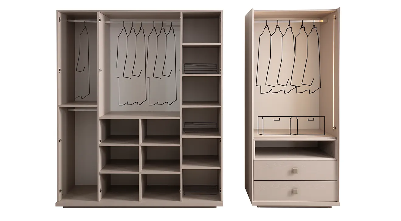 İnci 6 Kapaklı Yatak Odası Takımı Yatak Odası