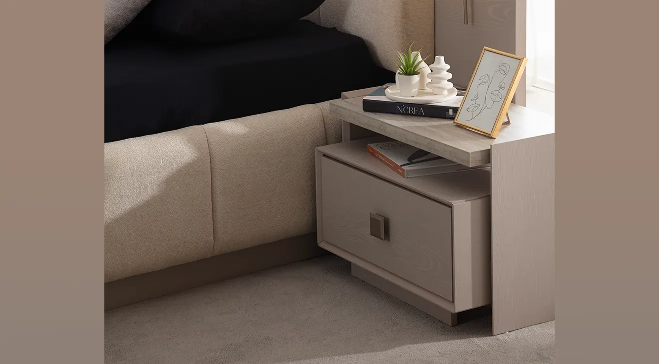 İnci 6 Kapaklı Yatak Odası Takımı Yatak Odası