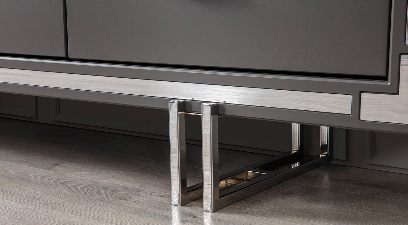 Sedef Metal Ayaklı Tv Ünitesi TV Ünitesi