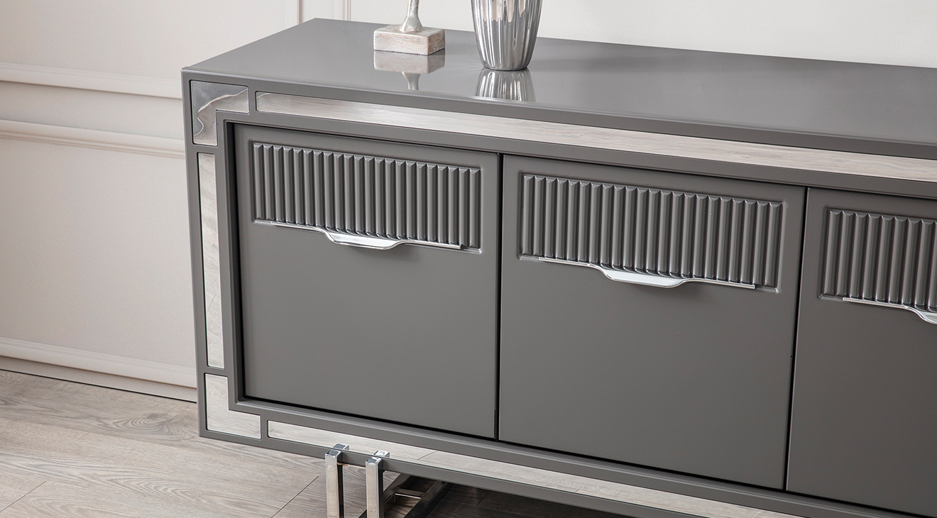 Sedef Metal Ayaklı Yemek Odası Takımı Yemek Odası