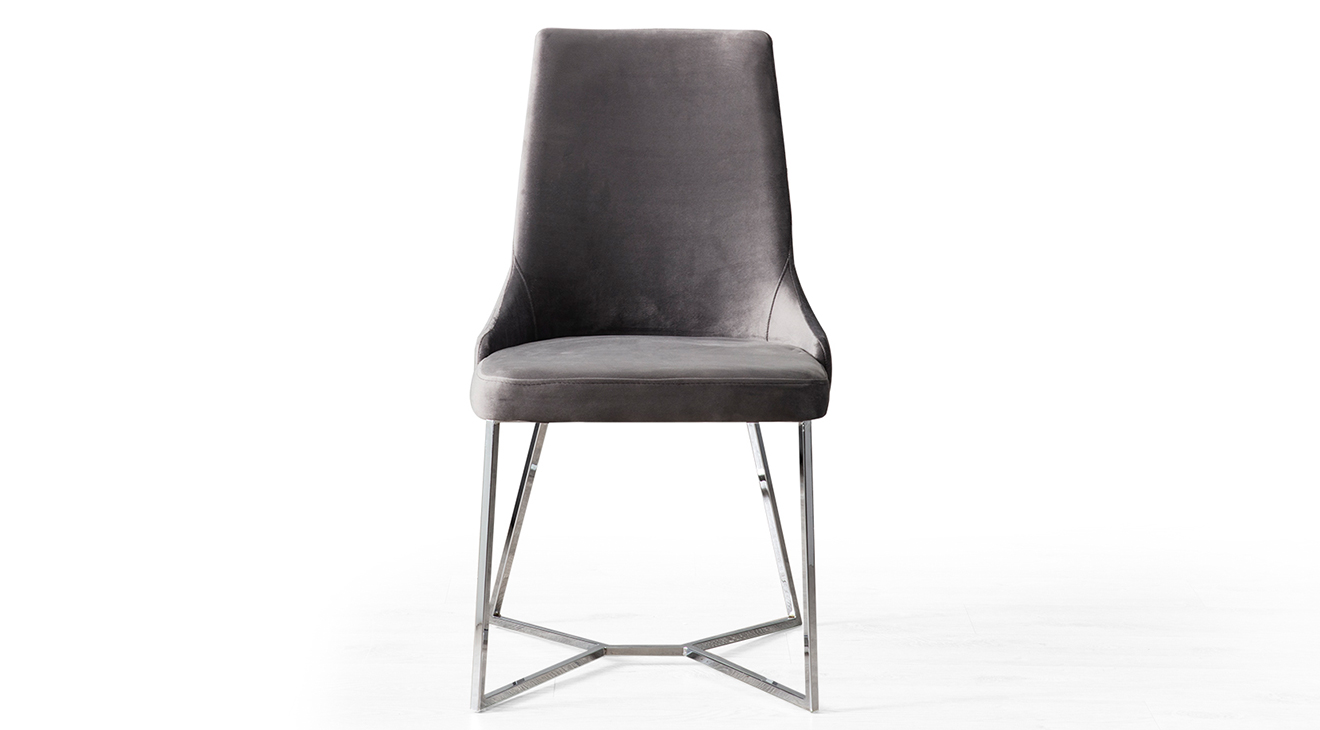 Sedef Metal Ayaklı Yemek Odası Takımı (Siyah) Yemek Odası