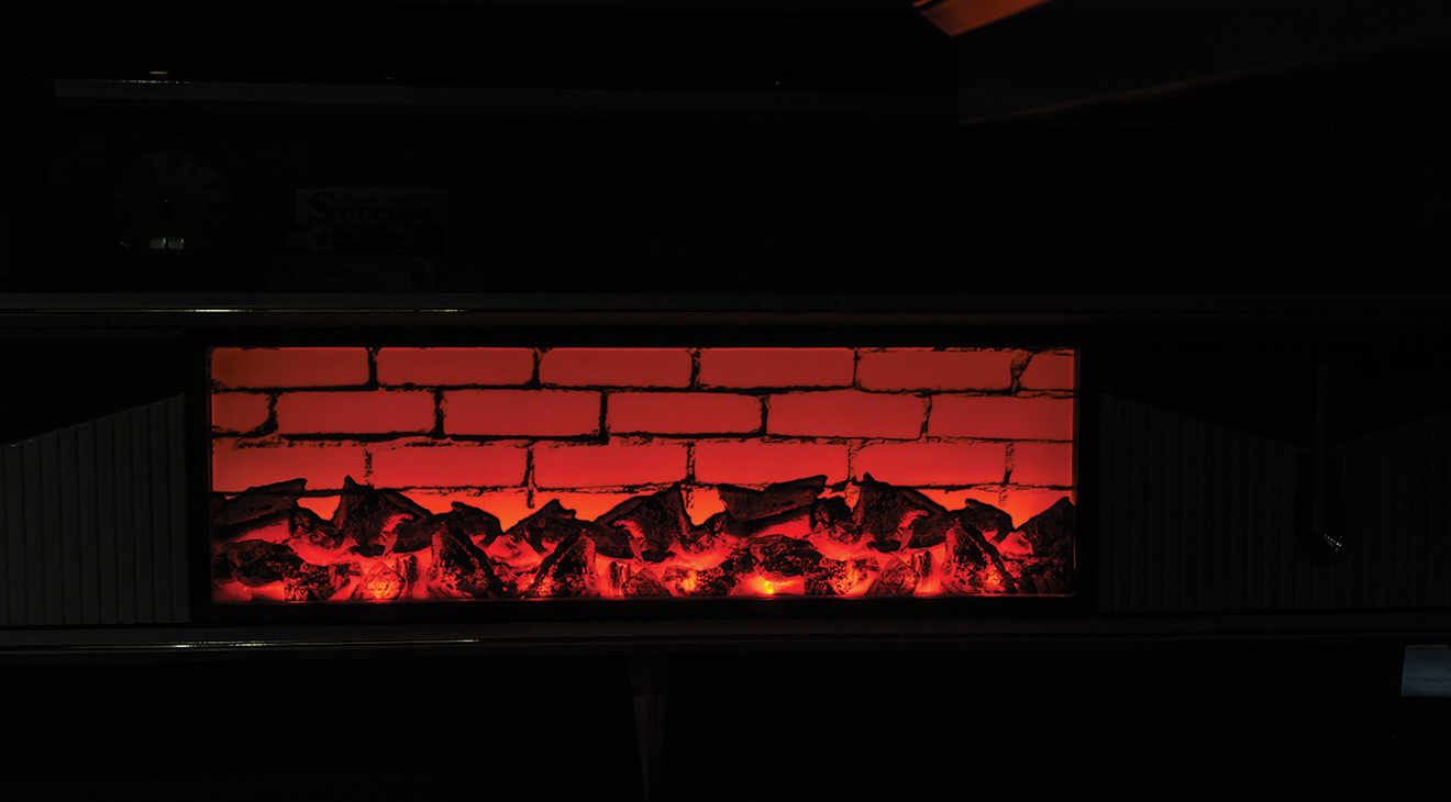 Side Şömineli Modern Tv Ünitesi TV Ünitesi