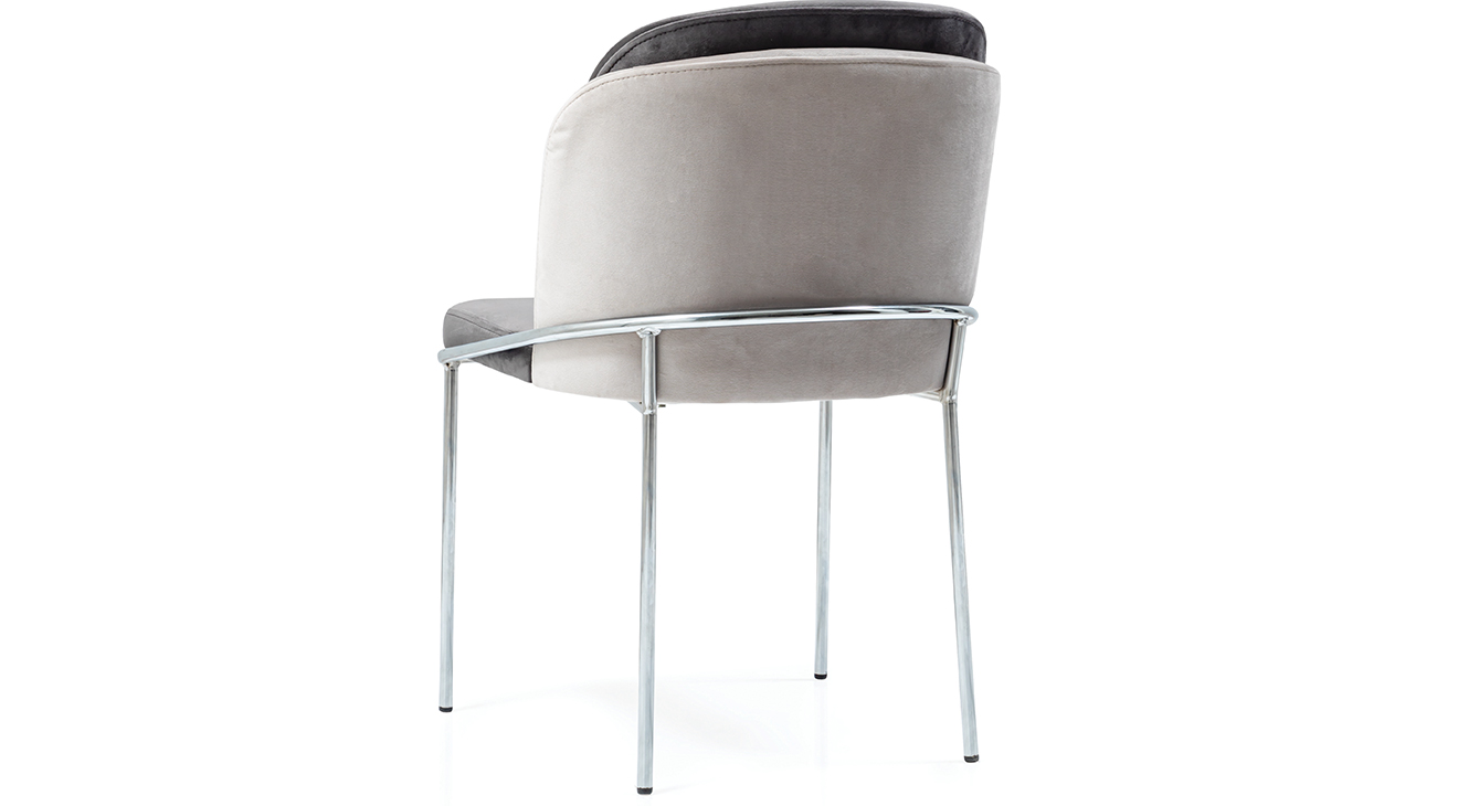 Magnum Gümüş Metal Ayaklı Sandalye Sandalye