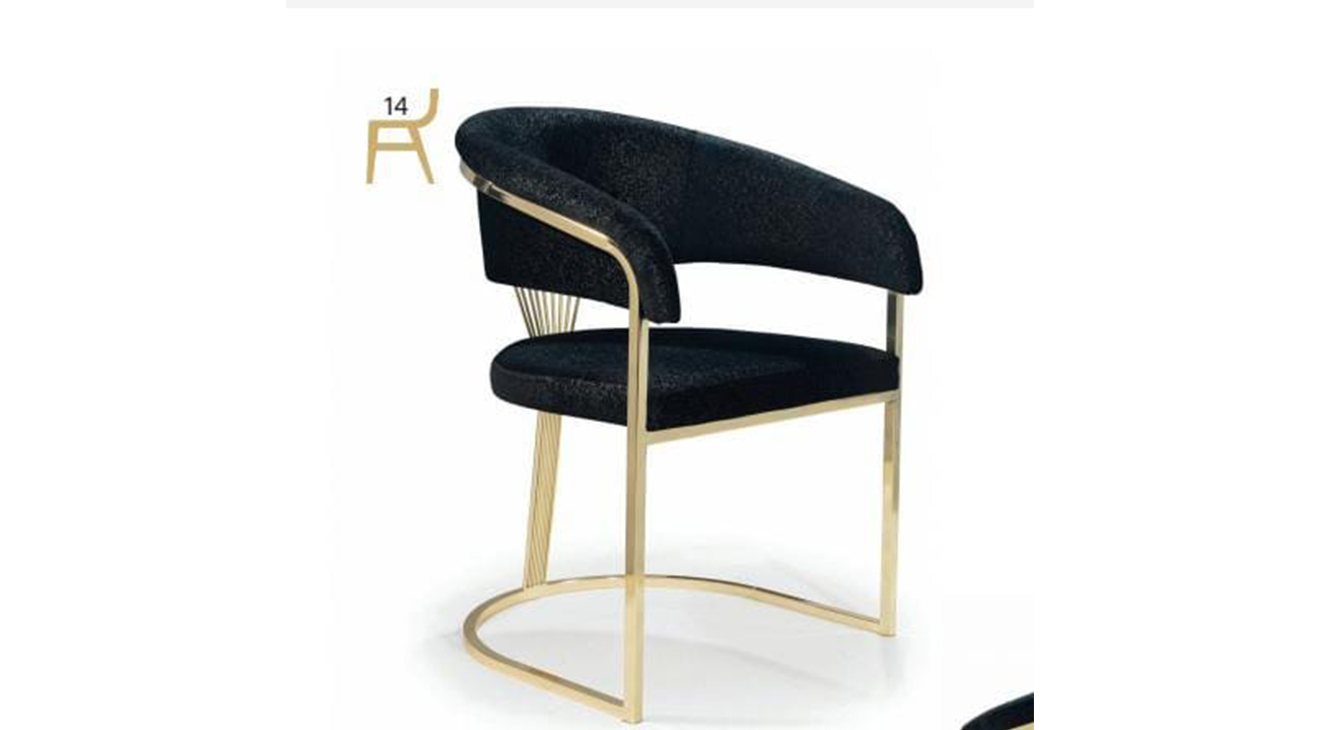 Rüya Gold Metal Ayaklı Sandalye Sandalye