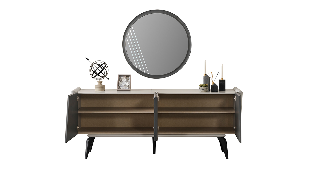 Gloria Ahşap Ayaklı Yemek Odası Takımı Yemek Odası