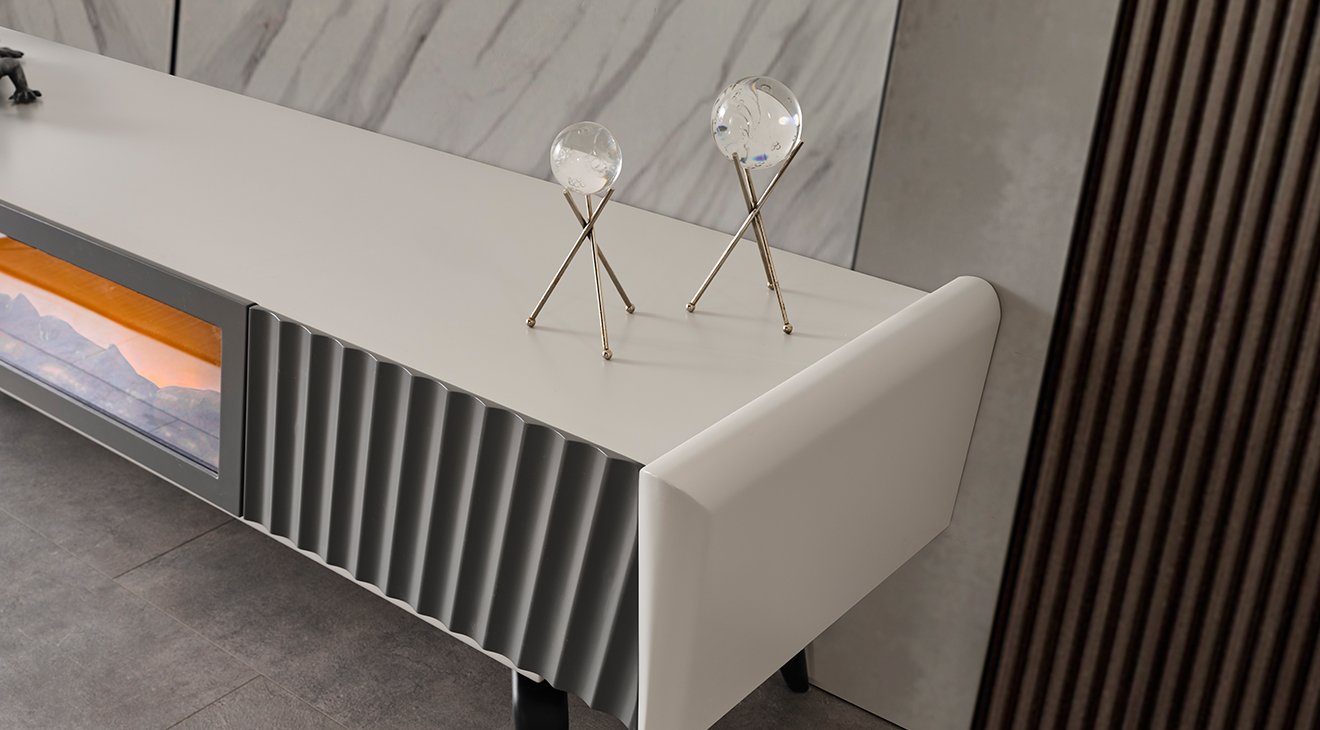 Gloria Şömineli Tv Ünitesi TV Ünitesi