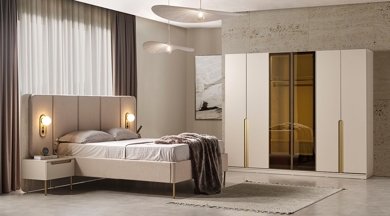 Zara 6 Kapaklı Yatak Odası Takımı