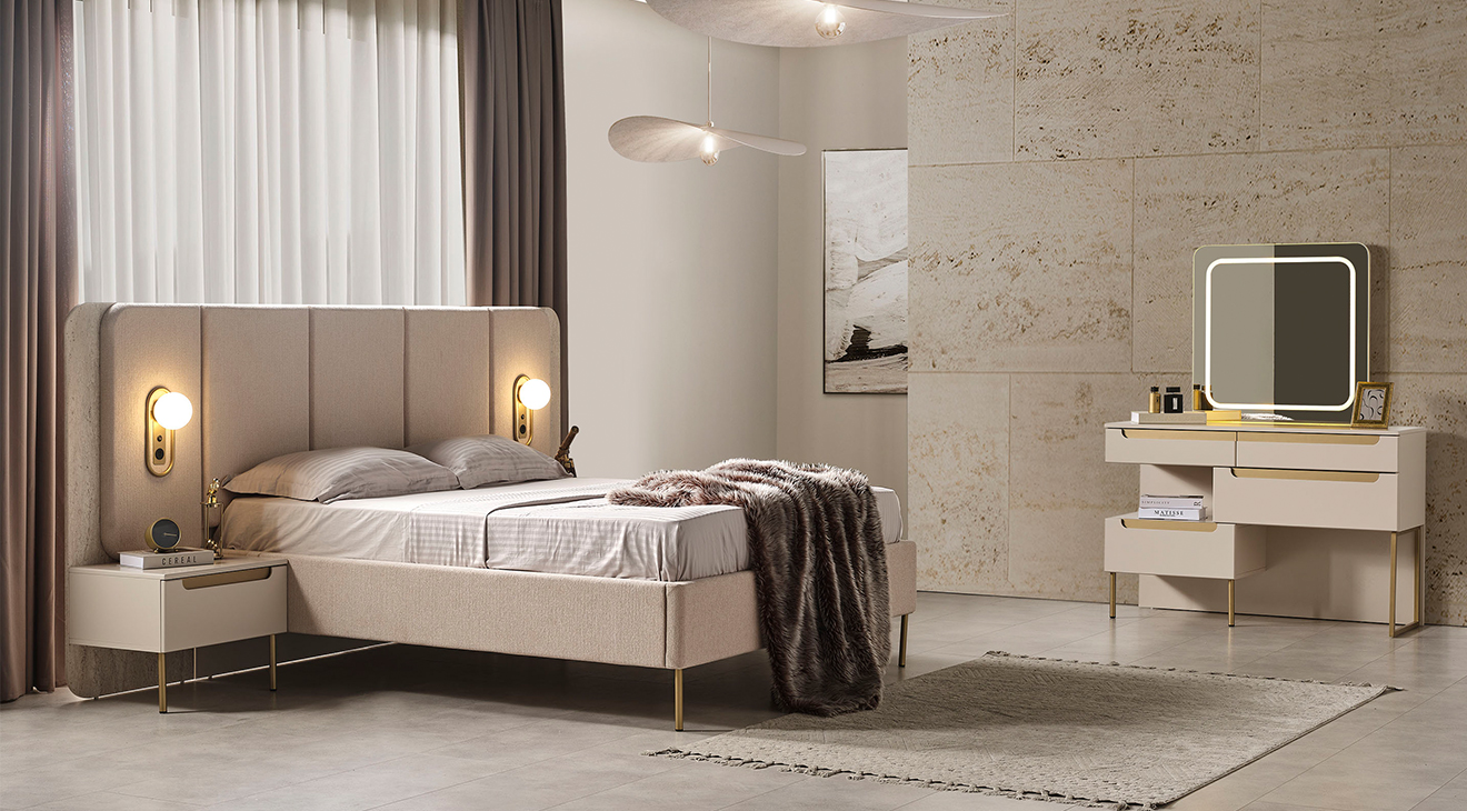 Zara 6 Kapaklı Yatak Odası Takımı Yatak Odası