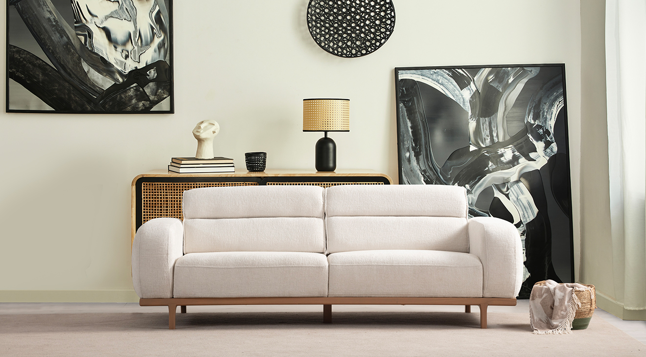 Luna Ahşap Ayaklı Yataklı Koltuk Takımı Yataklı Koltuk Takımları