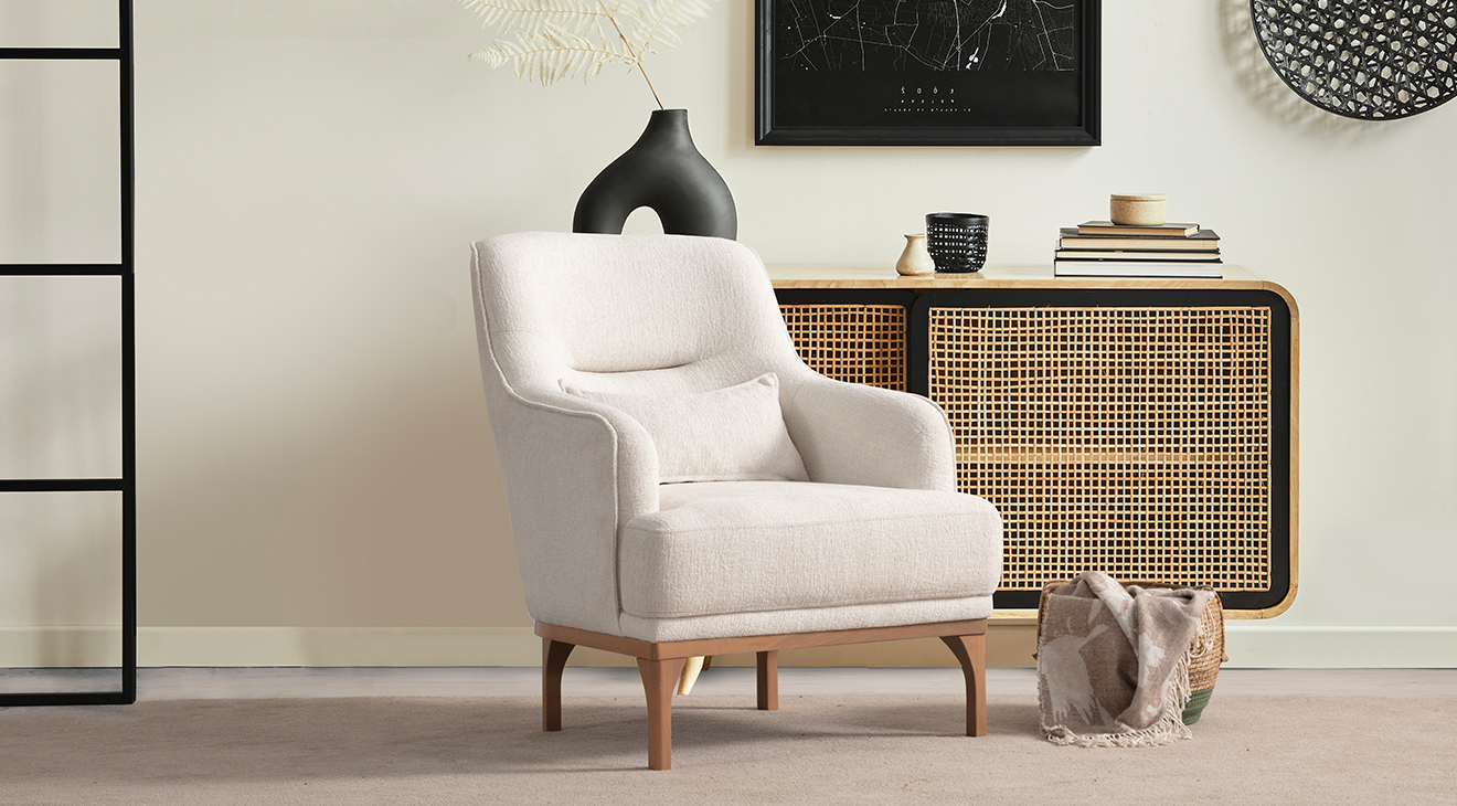 Luna Ahşap Ayaklı Yataklı Koltuk Takımı Yataklı Koltuk Takımları