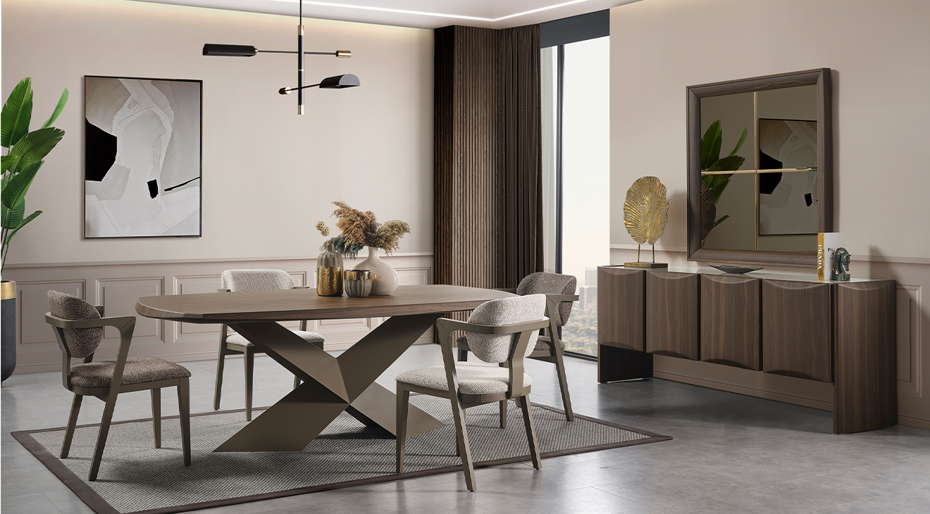 Rapid Modern Yemek Odası Takımı Yemek Odası