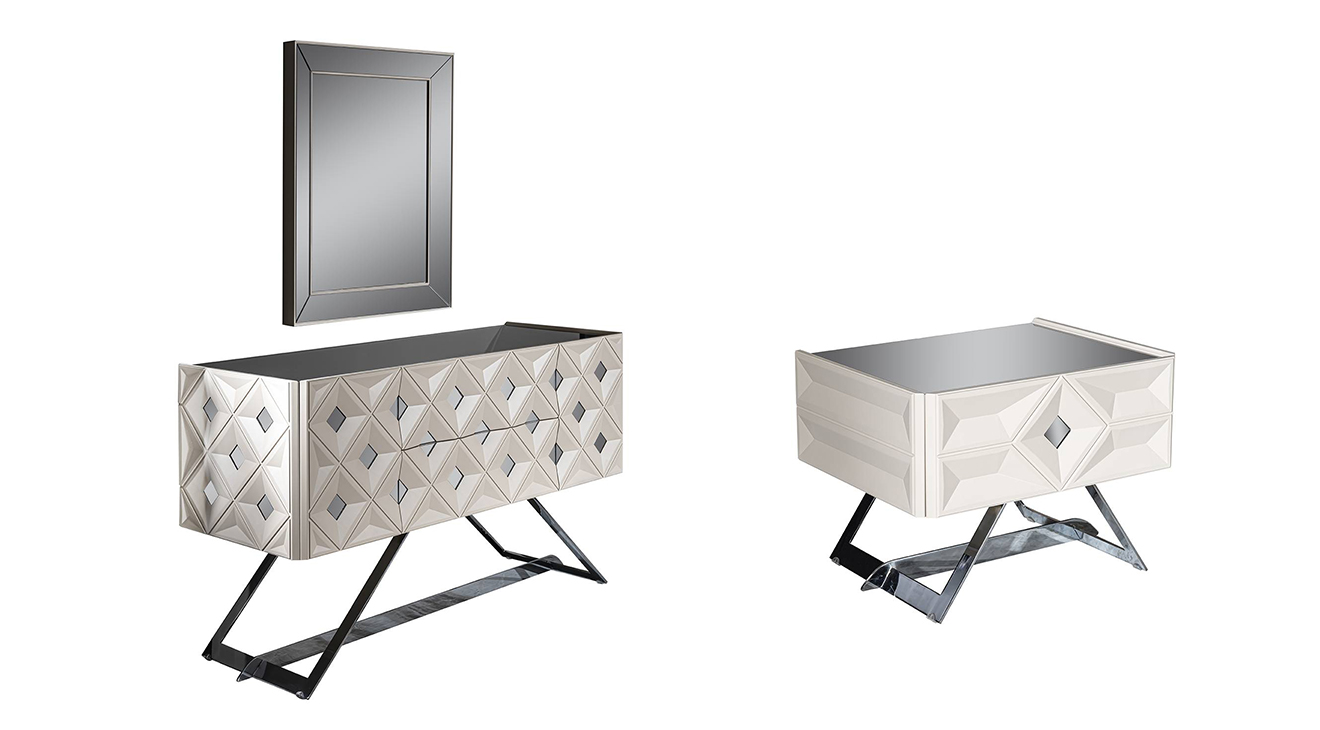 Asus Metal Ayaklı Yatak Odası Takımı Yatak Odası