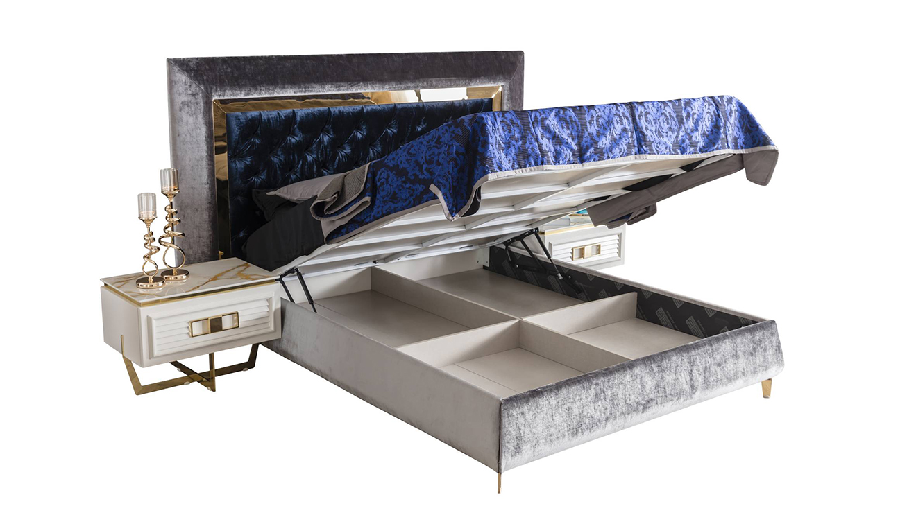 Gloria Sürgü Kapaklı Yatak Odası Takımı Yatak Odası