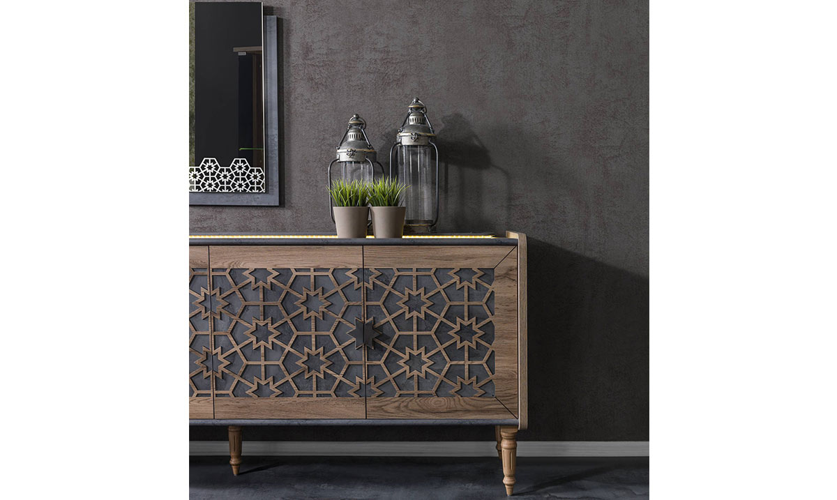 Hünkar Ahşap Ayaklı Yemek Odası Takımı Yemek Odası