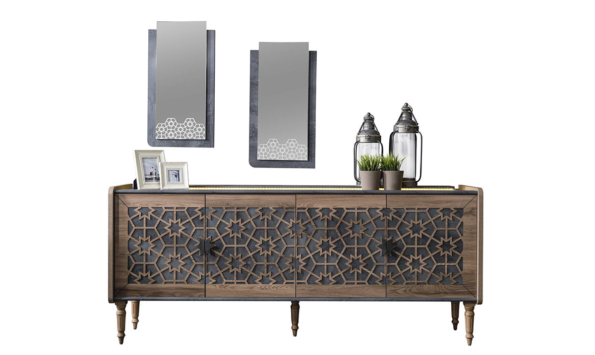 Hünkar Ahşap Ayaklı Yemek Odası Takımı Yemek Odası