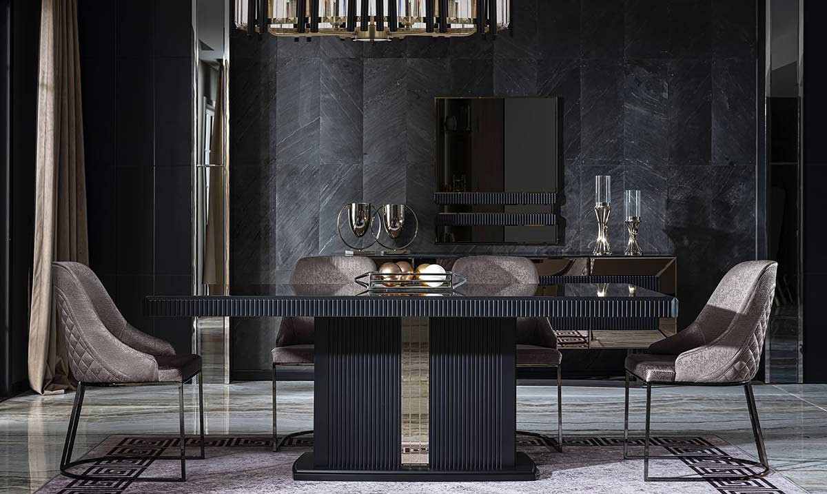 Lion Metal Ayaklı Yemek Odası Takımı Yemek Odası