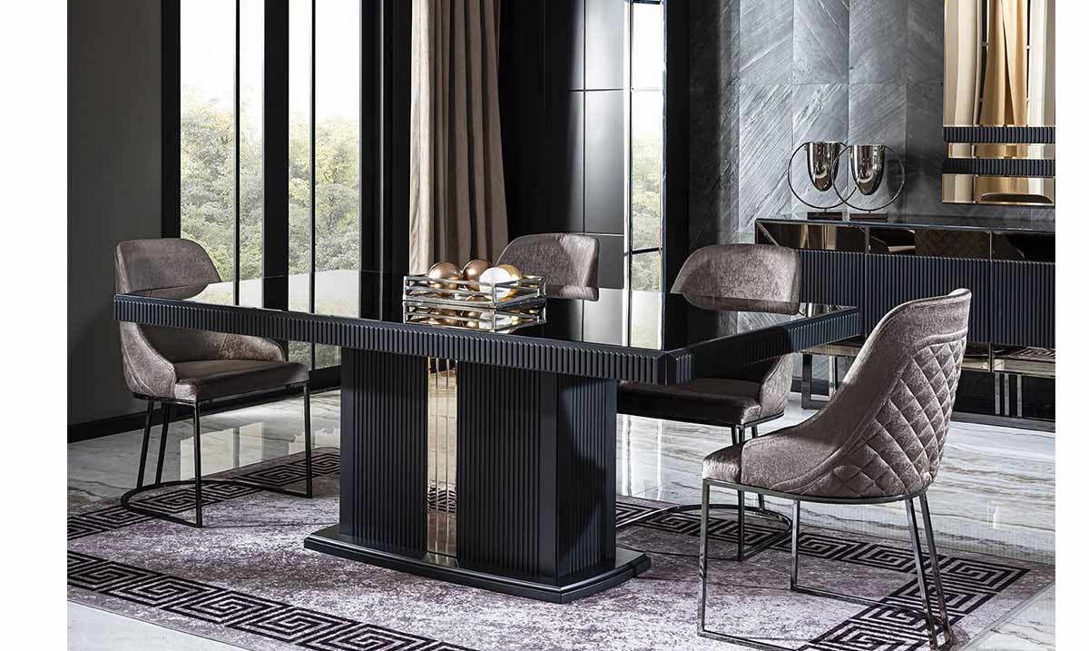 Lion Metal Ayaklı Yemek Odası Takımı Yemek Odası