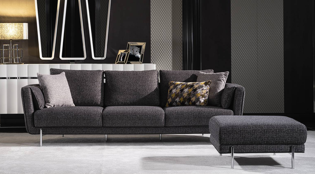 Aqua Metal Ayaklı Koltuk Takımı Koltuk Takımı