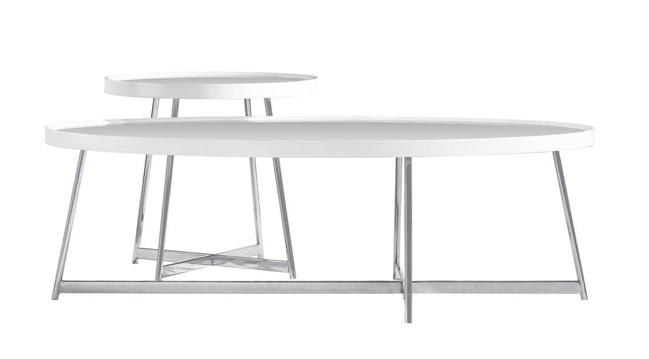 Aqua Metal Ayaklı Orta Sehpa Orta Sehpa