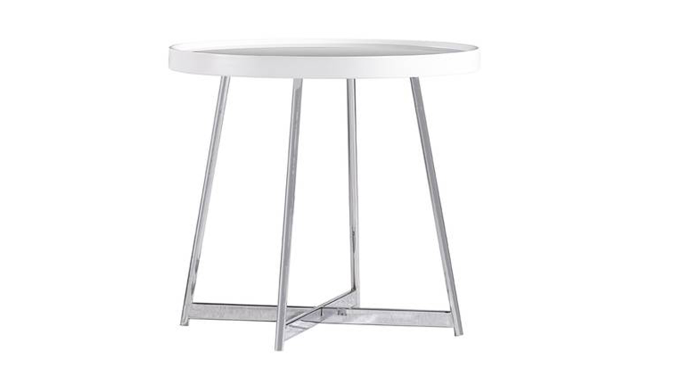 Aqua Metal Ayaklı Yan Sehpa Yan Sehpa