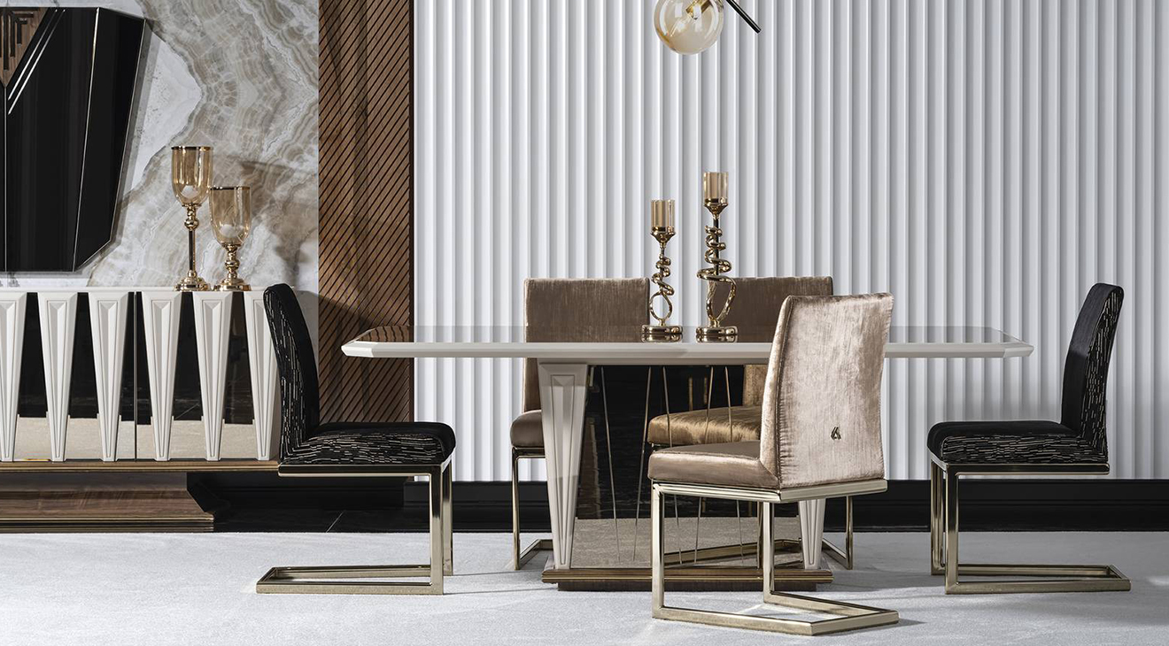 Tokyo Luxury Yemek Odası Takımı Luxury Yemek Odası